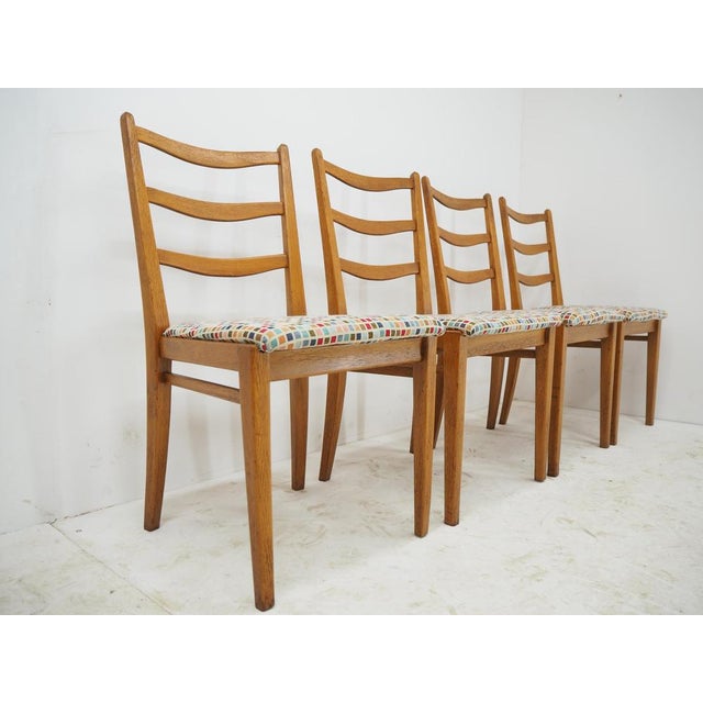 1970s Mid-Century Dining Chairs from Interier Praha, Czechoslovakia, 1970s, Set of 4 For Sale - Image 5 of 14