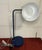 Mid-Century Modern Vintage Mid-Century Modern Blue Adjustable Desk Bankers Student Lamp For Sale - Image 3 of 4