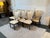 Taupe Nancy Corzine Illusion Leather Dining Chairs, Set of Ten For Sale - Image 8 of 17