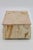 Tan Vintage Organic Modern Stone Box For Sale - Image 8 of 8