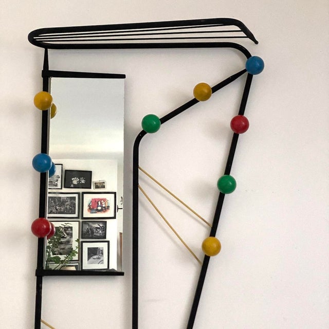 Vintage Coat Rack, 1960s, in Very Good conditions. Designed 1950 to 1959