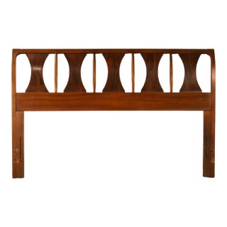 Kent Coffey Perspecta Vintage Mid Century Modern Queen or Full Headboard C. 1960s For Sale