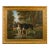 Signed Joost-Vincent De Vos 19th Century Oil Painting Depicting Hounds and Boy For Sale