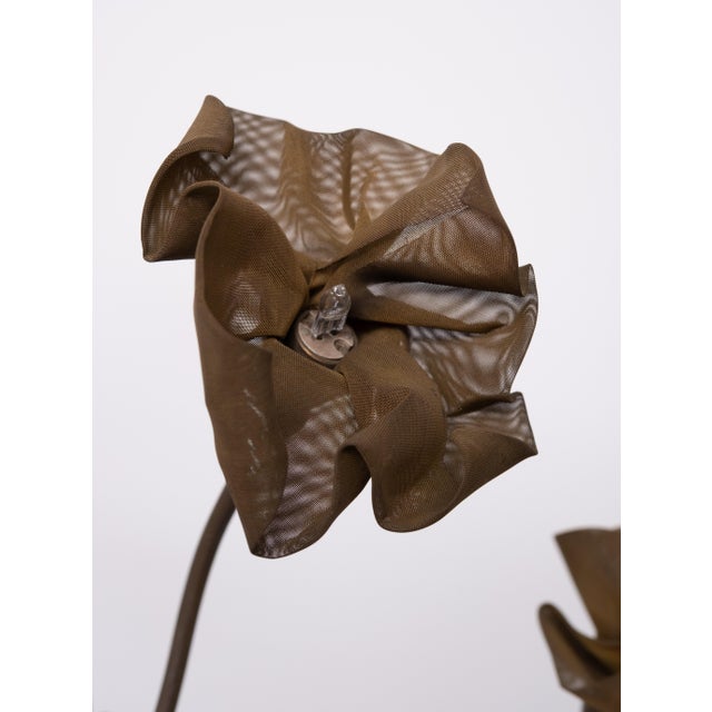 Italian Magic Bronze Tree Floor Lamp, 1978 For Sale - Image 3 of 16