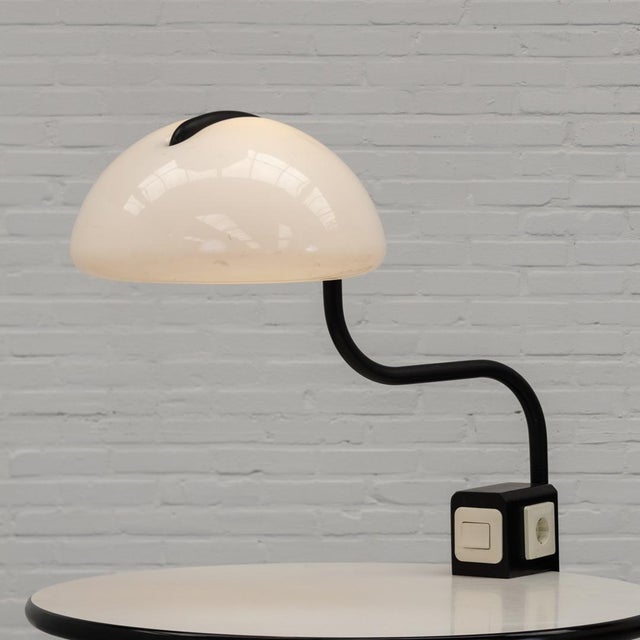 Serpente Table Clamp Lamp by Elio Martinelli for Martinelli Luce, 1970s For Sale - Image 13 of 13