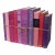 Decorative Books - Vintage Berry Book Bundle - Purple Books by the Foot For Sale