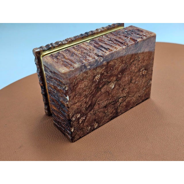 Art Deco Marble Box, 1920s For Sale - Image 6 of 8