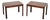 Vintage Danish Side Tables, 1960s, Set of 2 For Sale