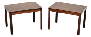 Vintage Danish Side Tables, 1960s, Set of 2