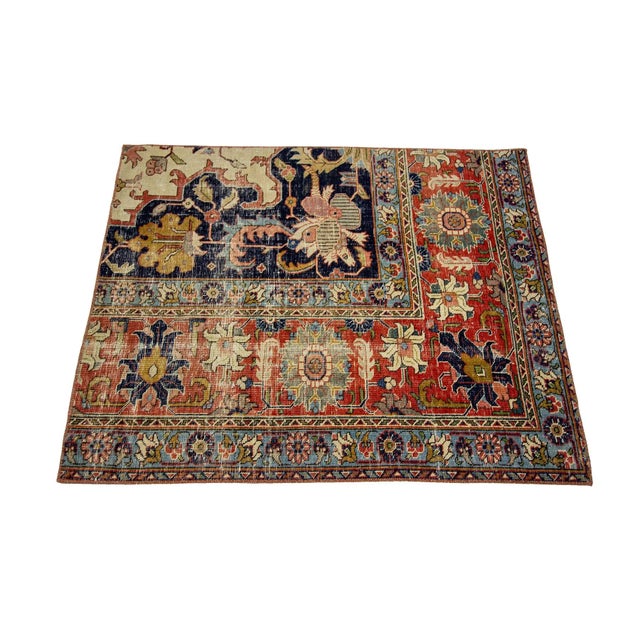 Persian 1960s Vintage Small Rug- 2′11″ × 3′9″ For Sale - Image 3 of 7