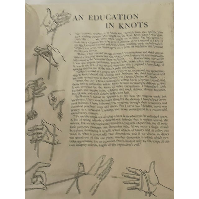 Paper 1970s Ashley Book of Knots Marine Catalogue For Sale - Image 7 of 7