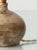 20th Century Modern French Studio Pottery Stoneware Table Lamp with Rattan Shade, 1950s For Sale - Image 14 of 15