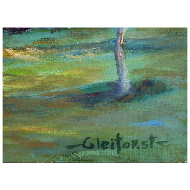 Beautiful landscape by listed Los Angeles and Carmel artist Helen Enoch Gleiforst (American, 1903-1997). Presented in...