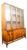 Mid Century Modern Credenza China Cabeint Broyhill Brasilia Display Vintage MCM For Sale