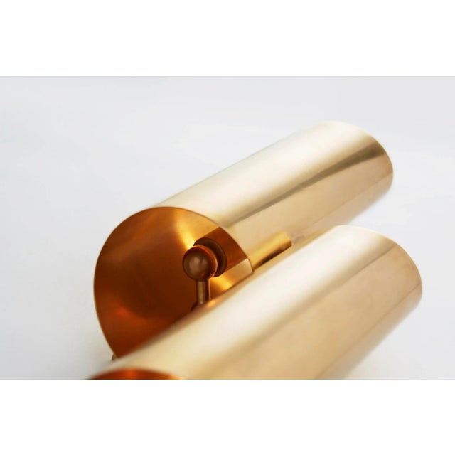 Visual Comfort AERIN for Visual Comfort Signature Iva Medium Wrapped Sconce in Hand-Rubbed Antique Brass For Sale - Image 4 of 5
