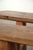 Antique French Wooden Farmhouse Benches, Set of 2 For Sale - Image 12 of 14