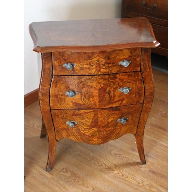 Genoese Baroque Style Nightstands, 1990s, Set of 3 For Sale - Image 11 of 15