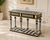 Bring unmistakable elegance into your home with this extraordinary Luxury Harlequin Console Table, meticulously...