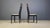 Vintage Burl Wood and Lacquer Dining Chairs, 1980s, Set of 6 For Sale - Image 4 of 14