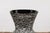 Black Prem Collection Artisan Made Black and White Vase with Dripping Décor For Sale - Image 8 of 12