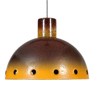 1970s Enamel Pendant Lamp For Sale