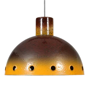 1970s Enamel Pendant Lamp