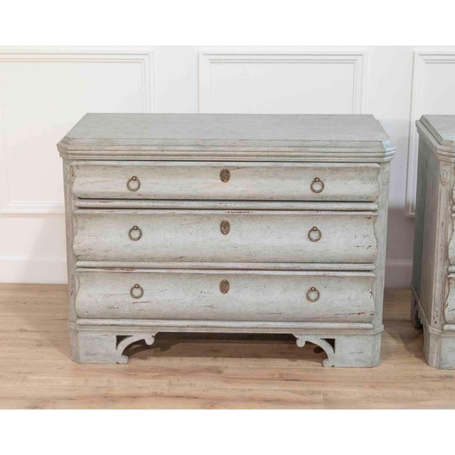 A Pair of 19th Century Swedish Chests For Sale - Image 9 of 9