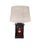 Japanese Pair of English Style Tole Cannister Lamps For Sale - Image 3 of 3