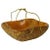 Mid-Century Fruit Basket in Maple and Brass, Italy For Sale - Image 6 of 6