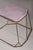 Set of Vintage Poufs in Pink Velvet, 2015 For Sale - Image 10 of 14