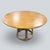 Vintage Round Dining Table in Oak and Bamboo, 1970s For Sale - Image 9 of 9