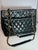 Animal Skin Chanel Quilted Black Caviar Skin Shoulder Bag / Tote, Golden Chain & Hardware For Sale - Image 7 of 18