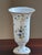 White Vintage Porcelain Trumpet Vase W/ Blue Bellflower Motif For Sale - Image 8 of 18