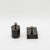 Kifu Paris Set of 2 Boxes in Black Shell With Bronze Patina Brass Knob by Kifu Paris For Sale - Image 4 of 12