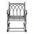 Medrano Rocking Chair - Black Rust For Sale