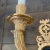 Two Arm French Empire Style Brass Wall Sconces With Lions Heads -A Pair For Sale In Portland, ME - Image 6 of 11