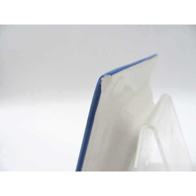 Ceramic Vintage Villeroy & Boch Amarillo Lemon Square Appetizer Plates - Set of 8 For Sale - Image 7 of 10