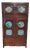 Antique Chinese Rosewood & Cloisonné Enamel Compound Cabinet For Sale