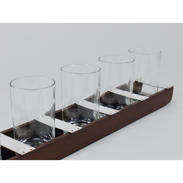 Vintage Drinking Glass Carrying Rack by Carl Auböck, 1960s For Sale - Image 12 of 18