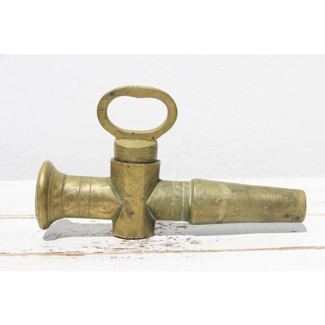19th Century Antique French Wine Brass Barrel Tap For Sale - Image 4 of 13