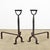 Metal French 18th Century Forged Iron Andirons For Sale - Image 7 of 8