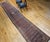 Vintage Persian Tabriz Long Runner, Hand-Woven Wool, All Over Herati Pattern, Navy & Ivory, 3x16 For Sale - Image 4 of 16