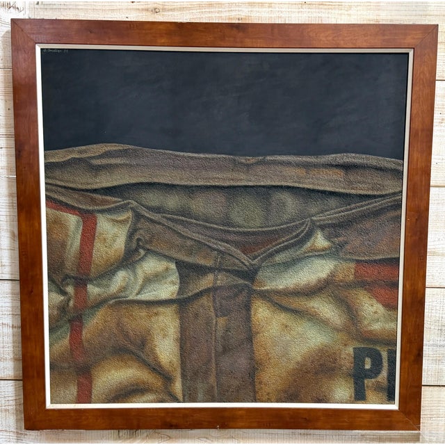 Alejandro Aróstegui “Cráter Chatarra” Mixed-Media Still Life, 1979 A monumental mixed-media still life on wood by...