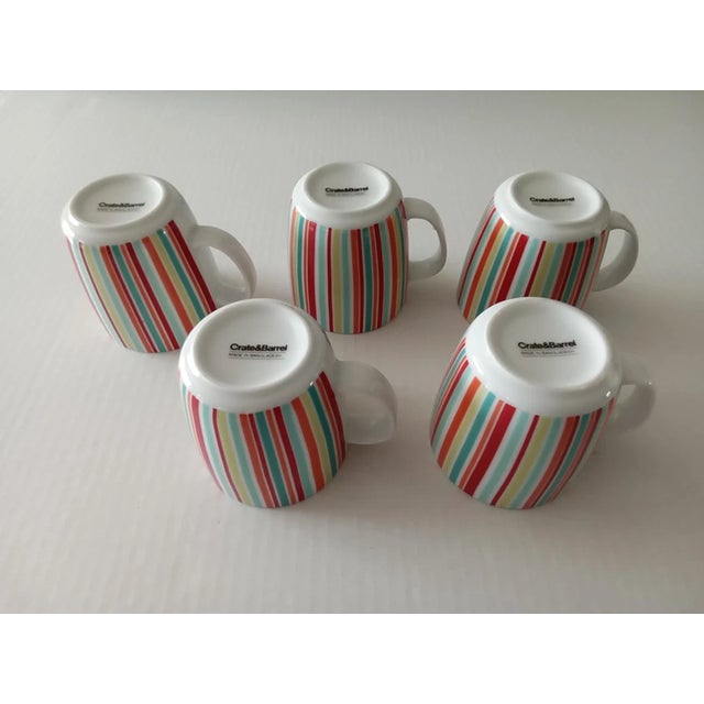 Add classic Mid-Century Modern style to your kitchen or collection with this vintage set of five Crate & Barrel coffee and...