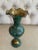 Vintage Mid Century Brass Marble Vase For Sale - Image 4 of 11
