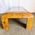 Mid Century Modern Waterfall Oak Smoked Mirror Coffee Table For Sale In Miami - Image 6 of 8