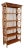 Hollywood Regency Bamboo Rattan Étagère Bookcase For Sale