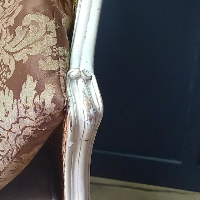 Vintage English Nursing Chair For Sale - Image 3 of 15