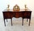 Sheraton Mahogany Serpentine Server Buffet, 1910s For Sale - Image 13 of 13