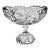 Brilliant Cut Lead Crystal Compote Centerpiece - Late 20th Century For Sale